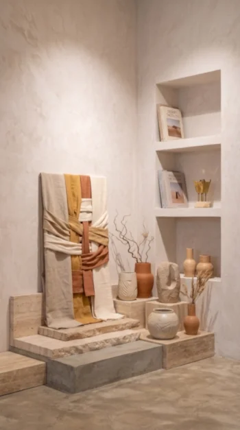 Luxury Abadia fashion boutique showcasing premium Saudi designer clothing and contemporary luxury fashion collections.