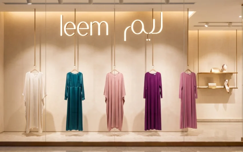 Leem Fashion: Everything You Need to Know About the Saudi Clothing Brand Leem fashion store displaying stylish modest women's clothing and contemporary dresses in Saudi Arabia.
